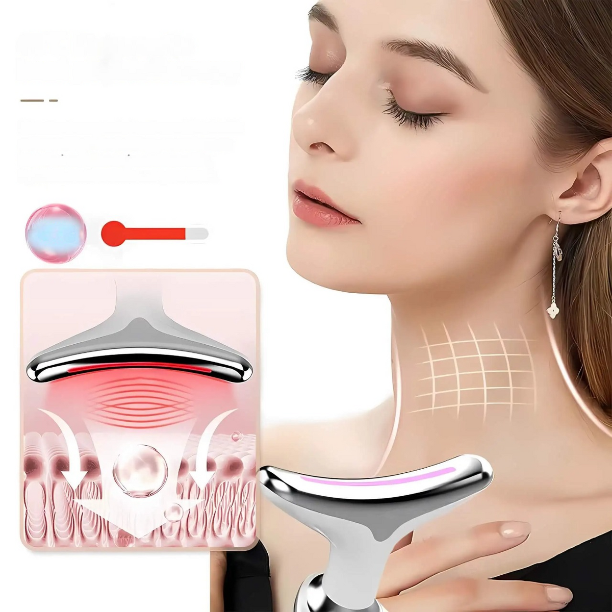 Manual Luminous Skin Massager